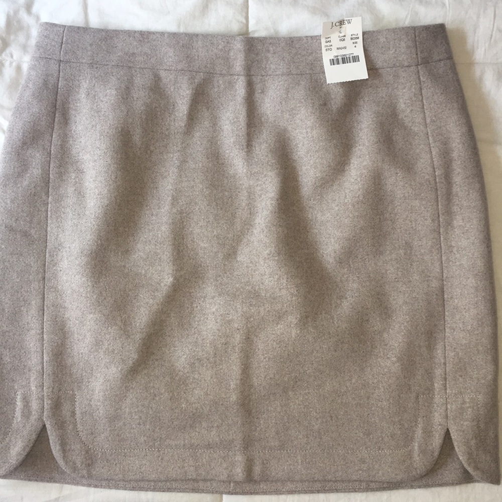 J Crew wool skirt